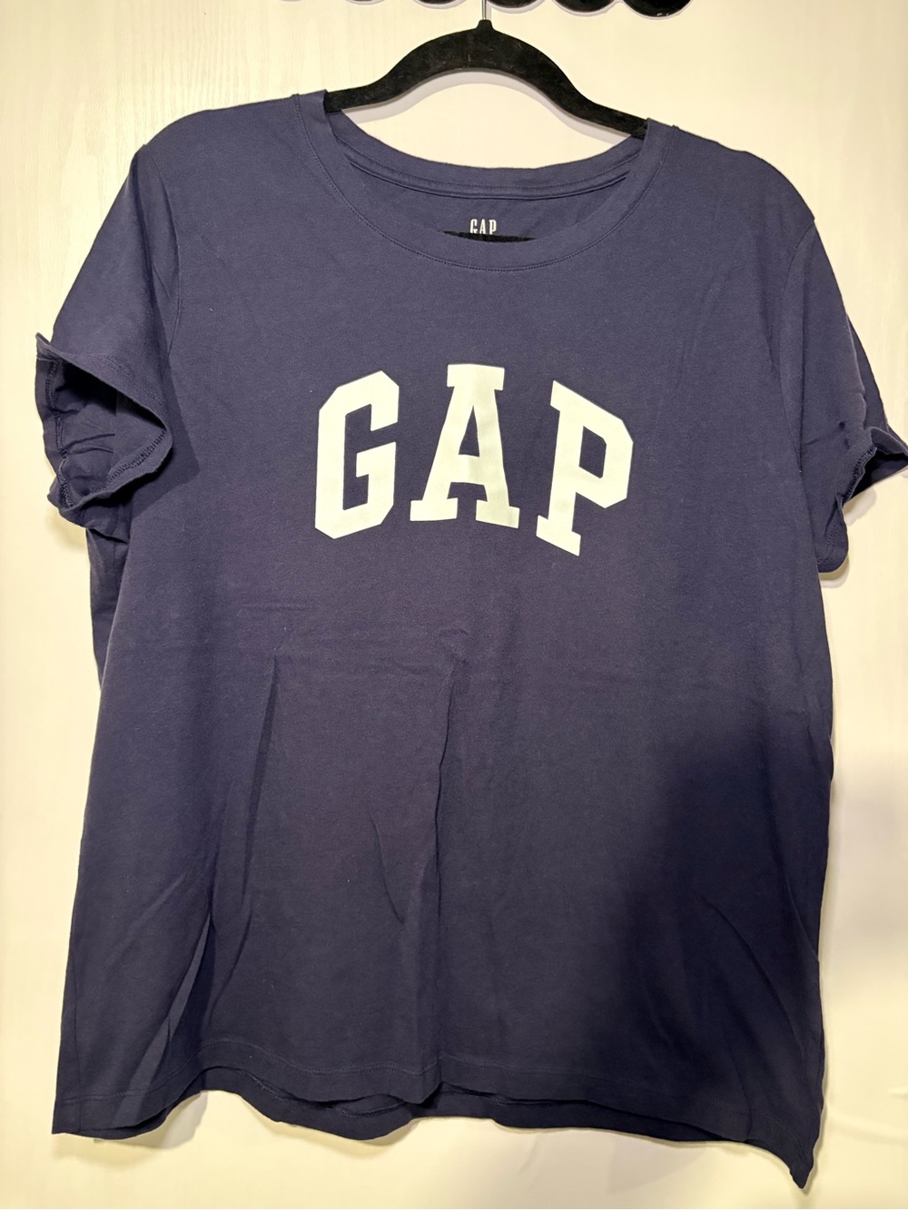 GAP Kids Navy Blue Logo Short-Sleeve Tee